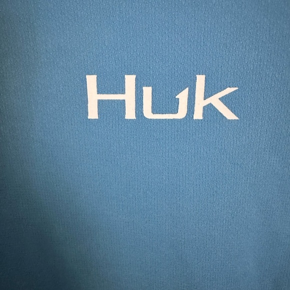 Huk women’s hooded sun blocking cover up dress. Sky blue Size small. - Picture 4 of 6